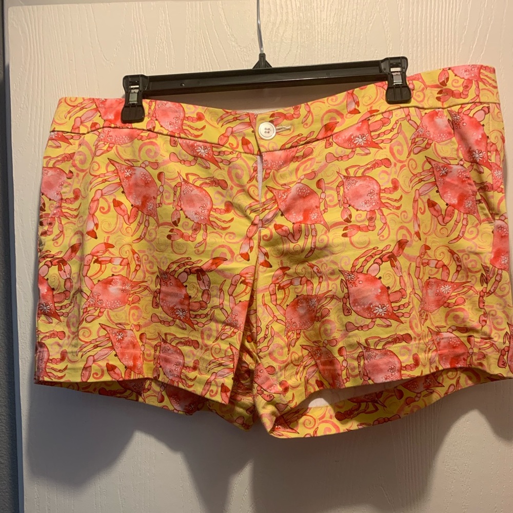 Crab printed cloth shorts